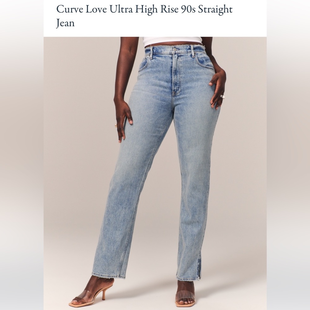 Abercrombie Curve Love 90s Ultra High Rise